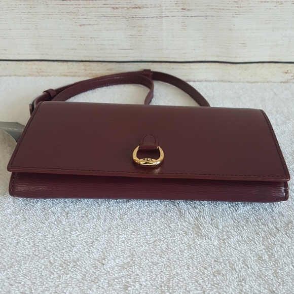 New Ralph Lauren Bennington Wallet/Crossbody - Picture 6 of 8